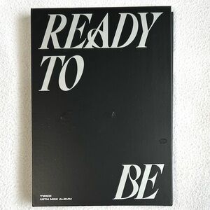 Twice - Ready To Be - K-Pop CD / Book Set with Miniposter and Photocards